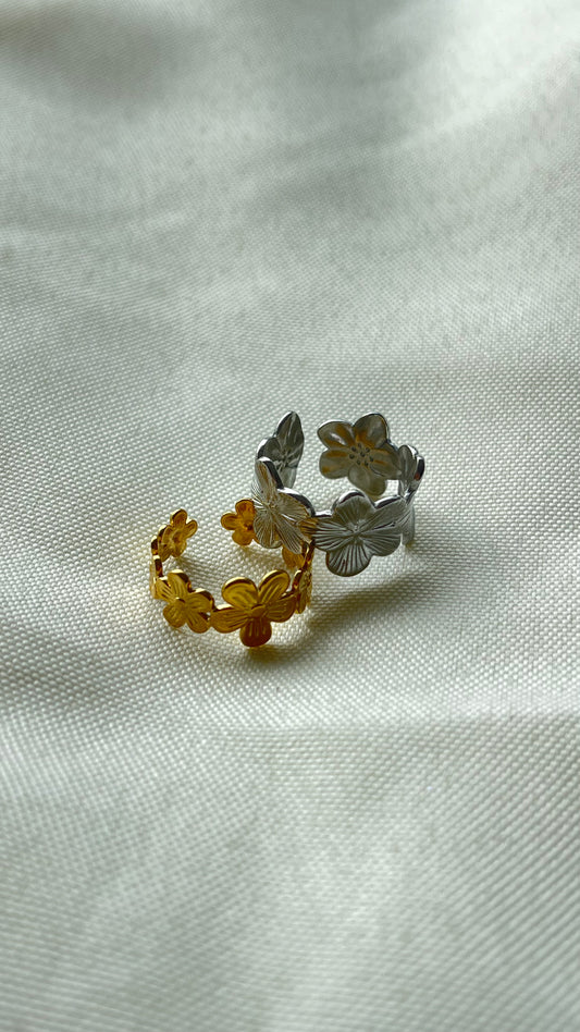 Bague fleur