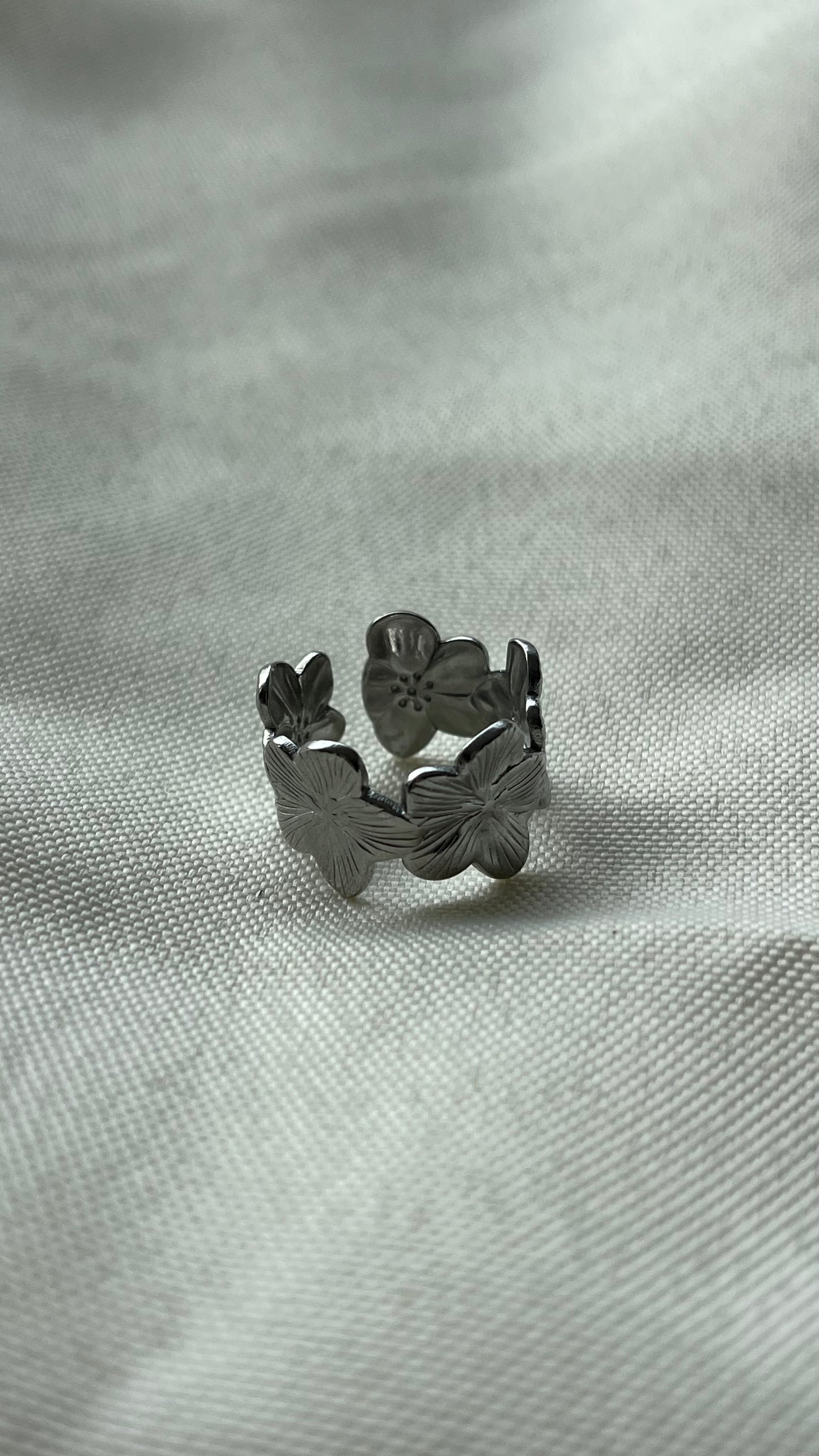Bague fleur