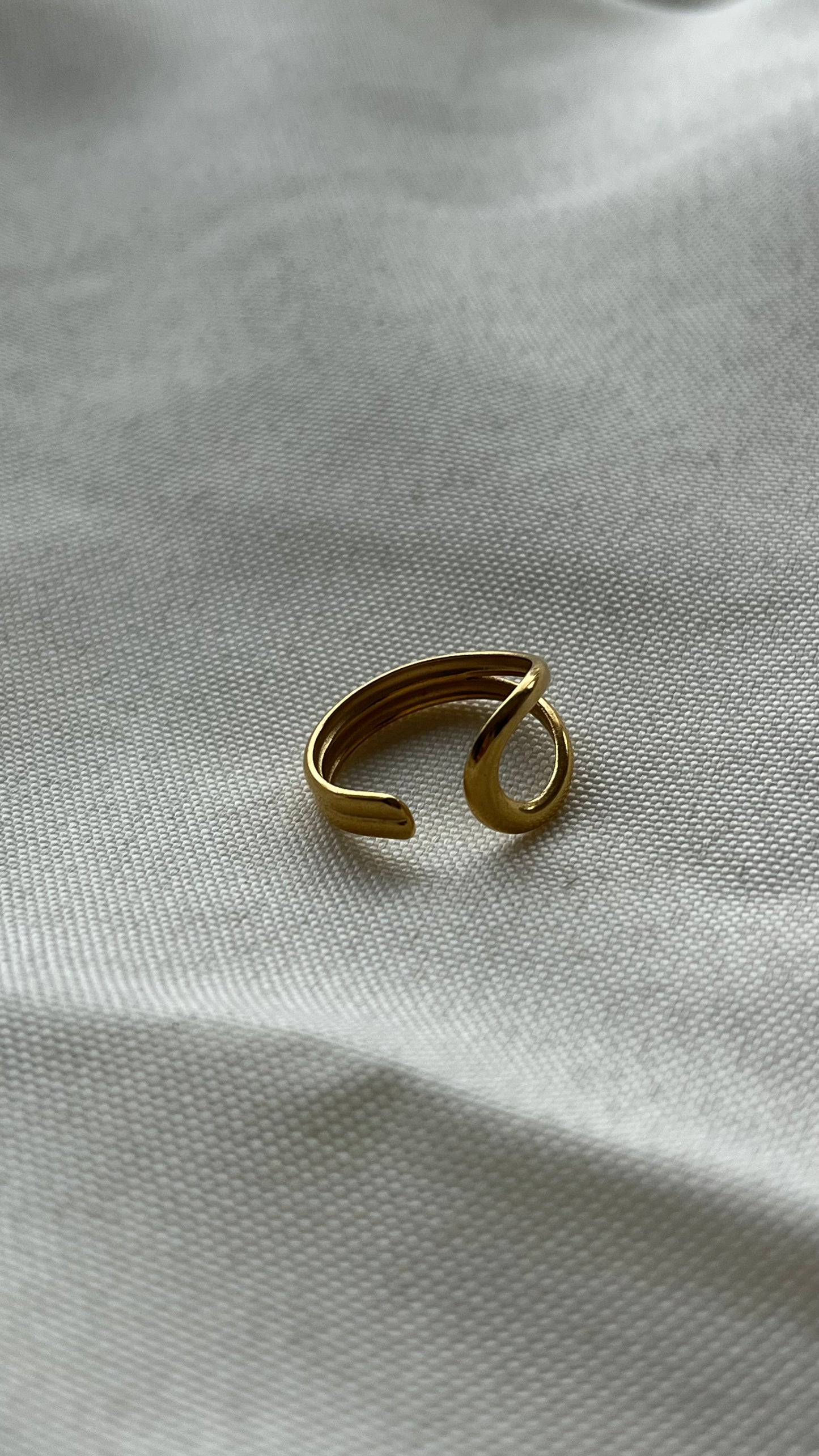 Bague style géométrique