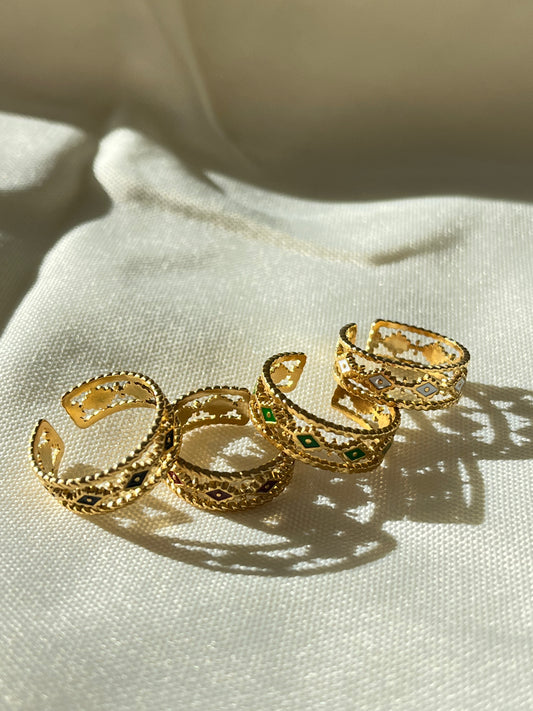 Bague expressive eyes