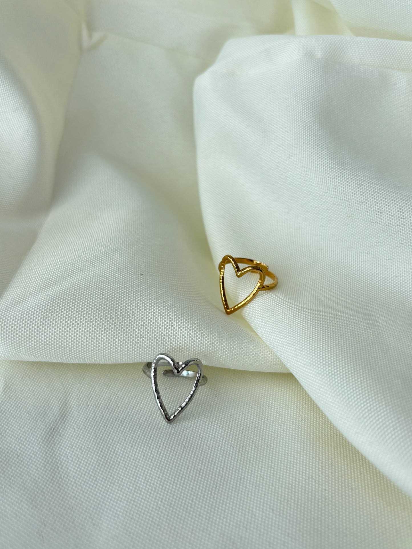 Bague coeur