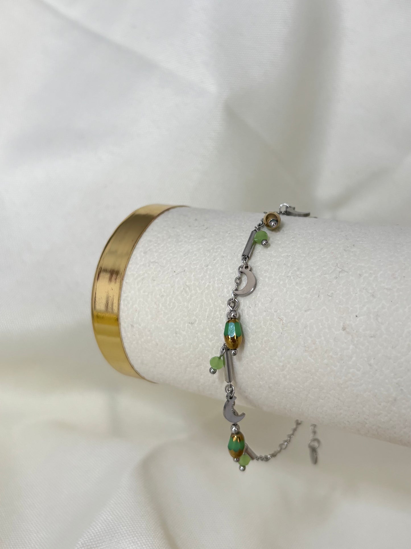 Bracelet Green Moon