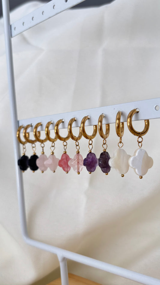 Boucles d'oreilles Clover