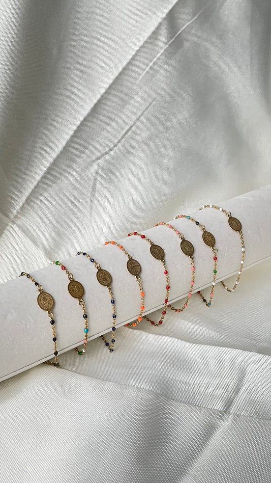 Bracelet Religieux médaillon